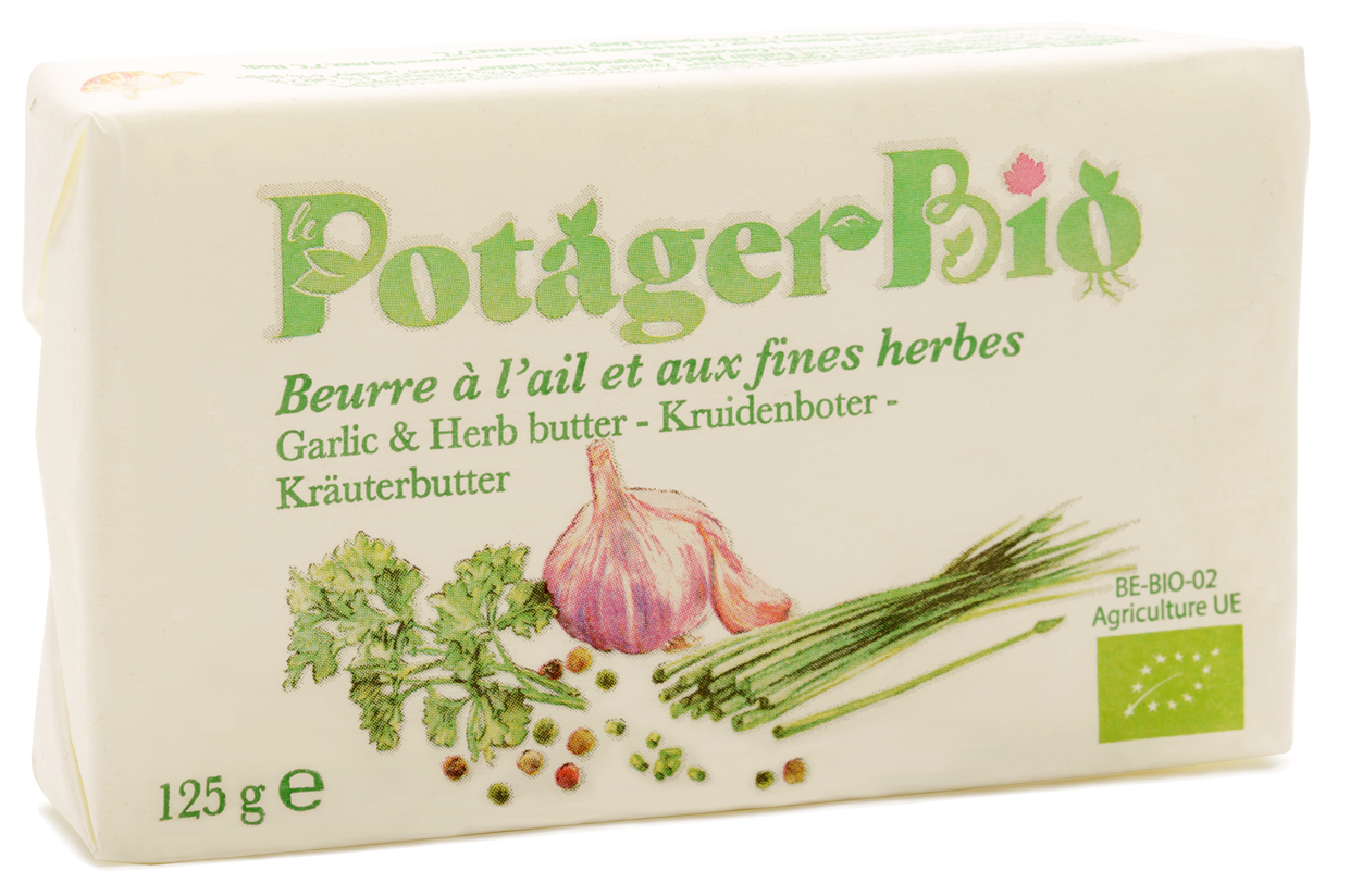 Rochefort Beurre ail et fines herbes bio 125g *Disponible du 01/04 au 30/09
